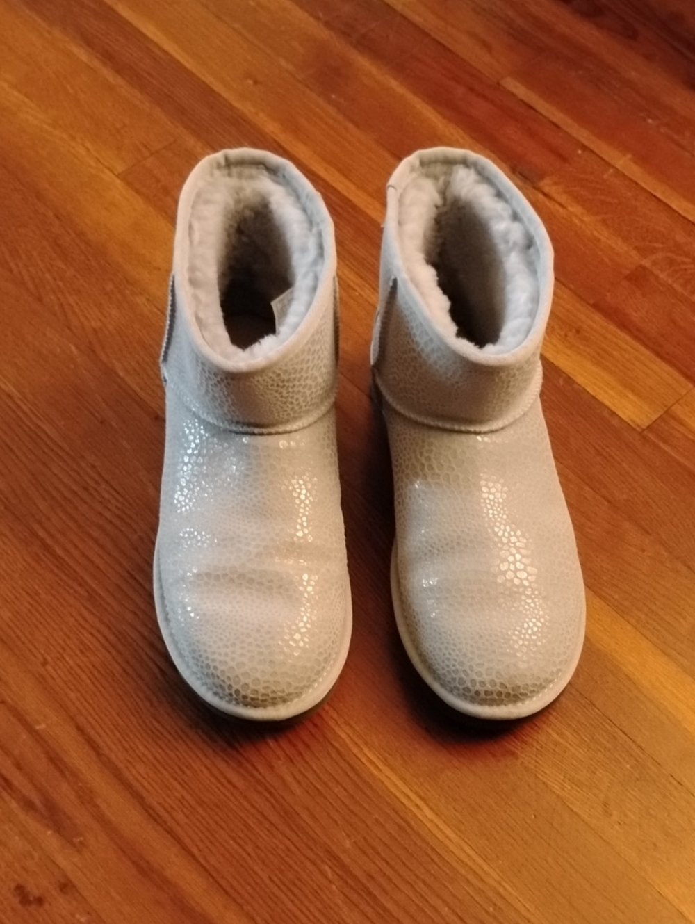 UGG Womens Silver Ankle boots